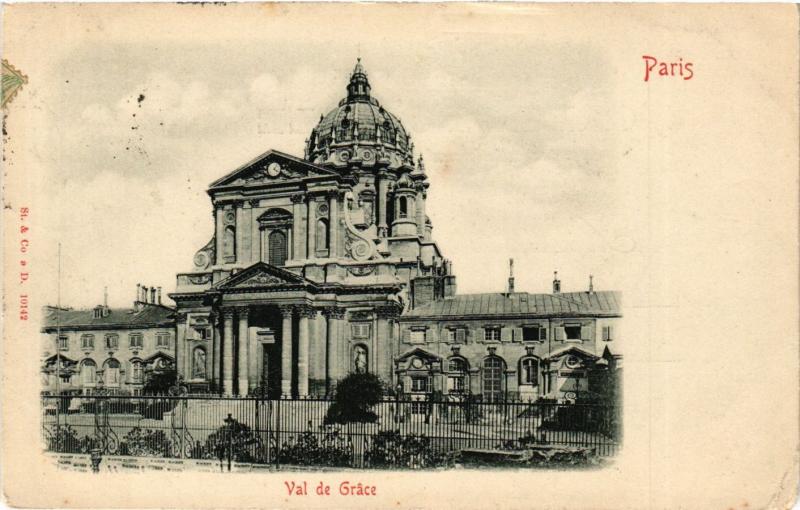 Carte postale ancienne Paris 5e-Val de Gráce à Paris 5e