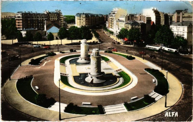 Carte postale ancienne La Porte de Saint-Cloud à Paris 16e