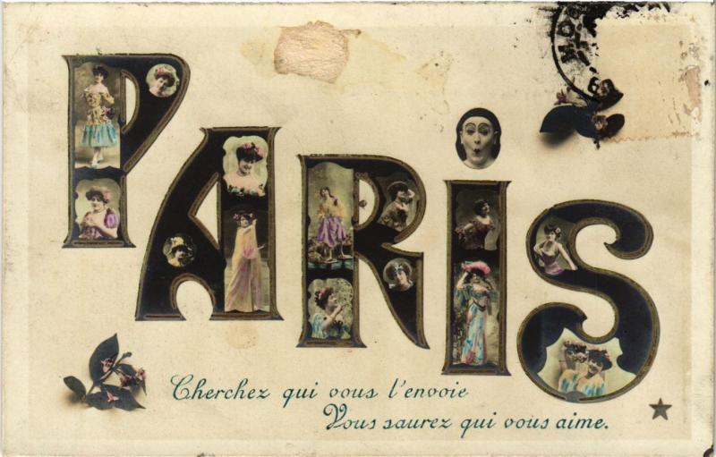 Carte postale ancienne Paris