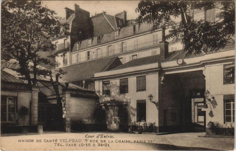 Carte postale ancienne Paris - Masion de Santé Velpeau à Paris