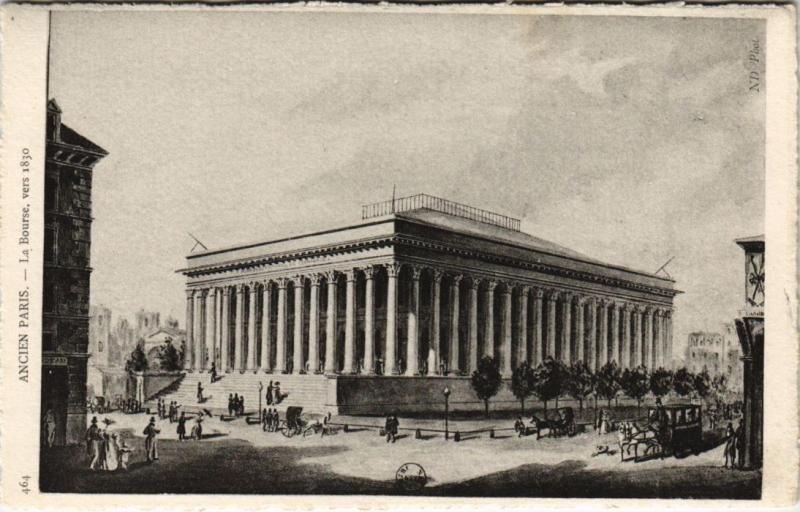 Carte postale ancienne Paris 2e - Le Bourse à Paris 2e