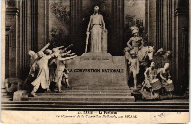 Carte postale ancienne Paris 5e - Le Pantheon à Paris 5e