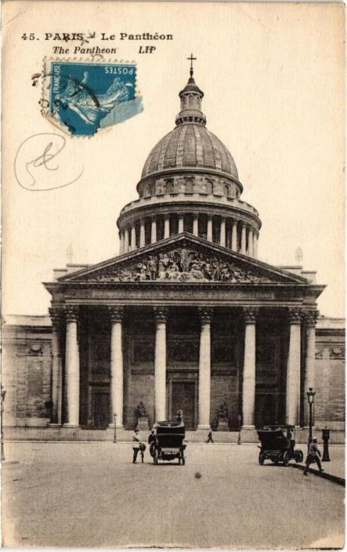 Carte postale ancienne Paris 5e - Le Pantheon à Paris 5e