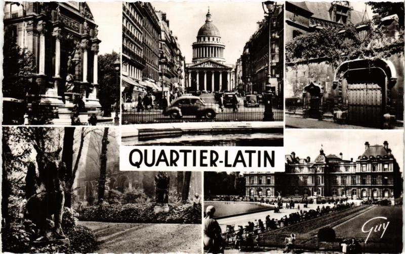 Carte postale ancienne Paris 5e-Quartier Latin à Paris 5e
