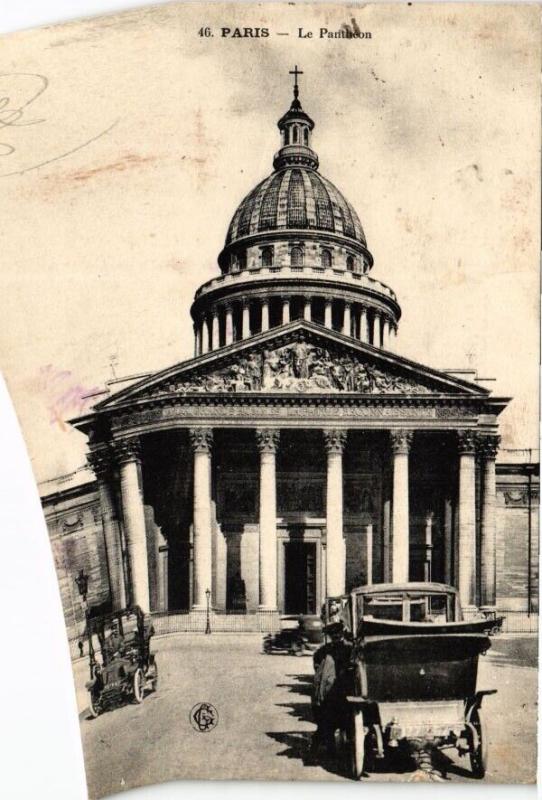 Carte postale ancienne Paris 5e - Le Pantheon à Paris 5e