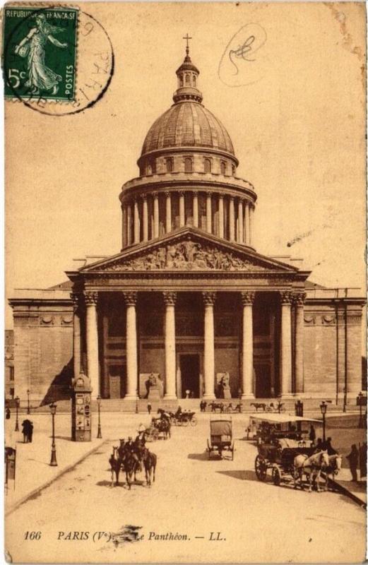 Carte postale ancienne Paris 5e - Le Pantheon à Paris 5e