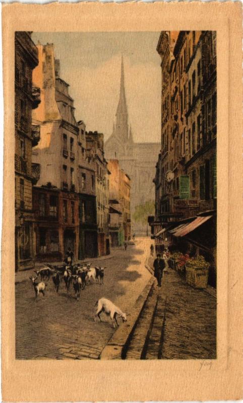 Carte postale ancienne Paris 5e-Carte photo à Paris 5e