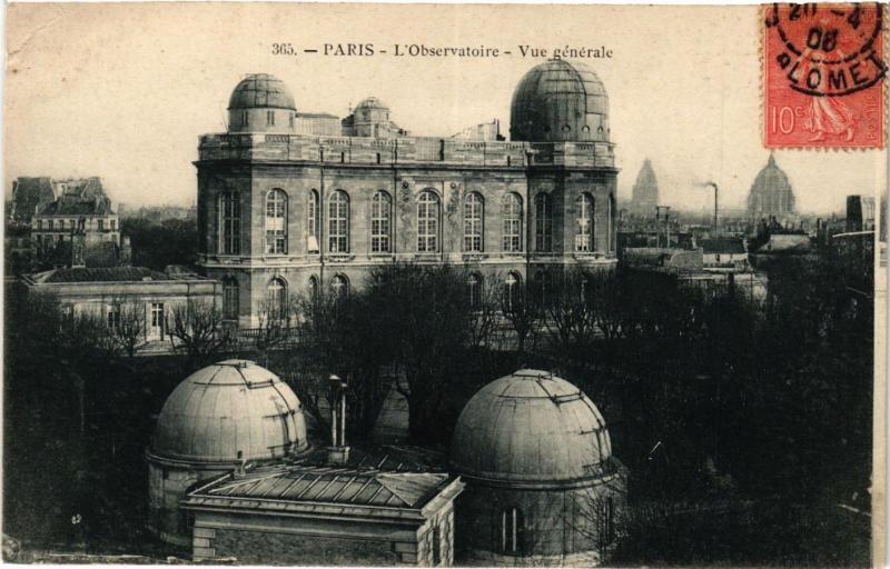 Carte postale ancienne L'Observatoire - Vue générale à Paris 14e
