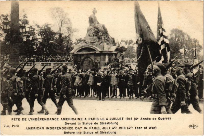 Carte postale ancienne Paris - Les Fetes de la Victoire à Paris