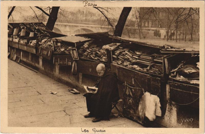Carte postale ancienne Paris - Les Quais à Paris