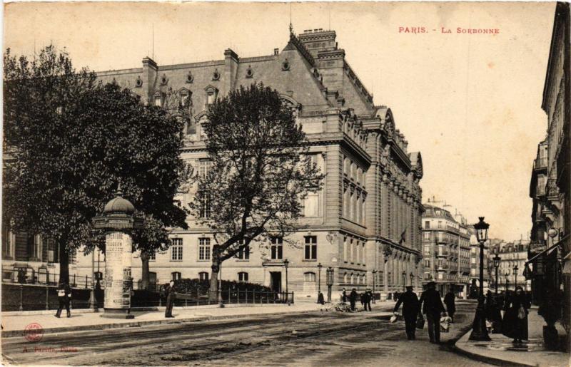 Carte postale ancienne Paris 5e-La Sorbonne à Paris 5e