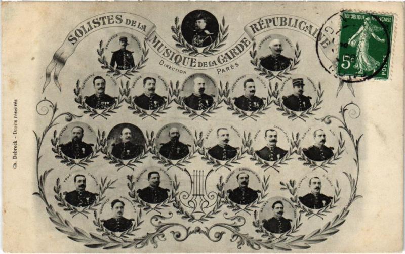 Carte postale ancienne Paris - Grande Republicaine à Paris