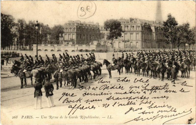 Carte postale ancienne Paris - Grande Republicaine à Paris