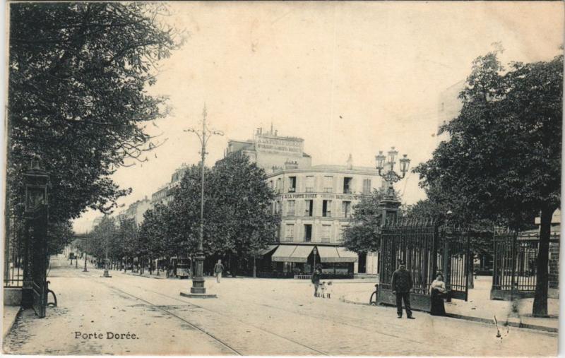 Carte postale ancienne Paris - Porte Dorée à Paris