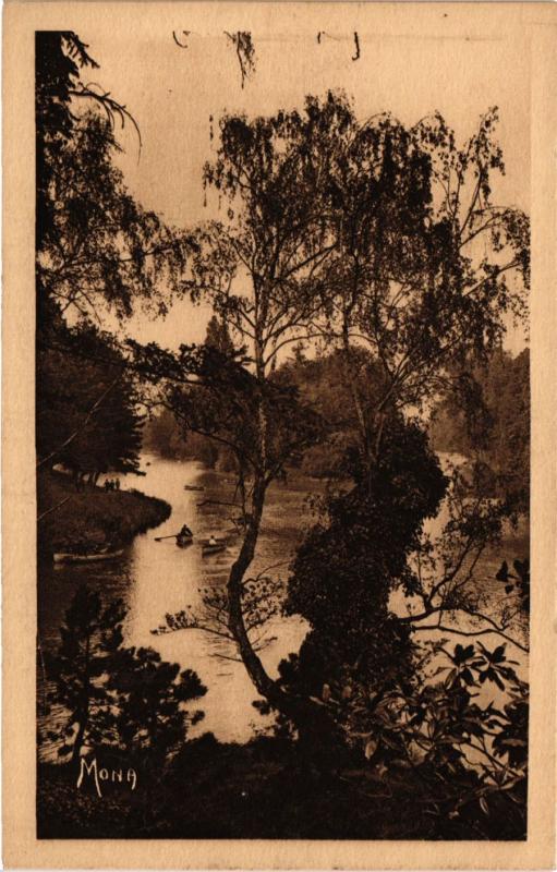 Carte postale ancienne Bois de Boulogne à Paris 16e