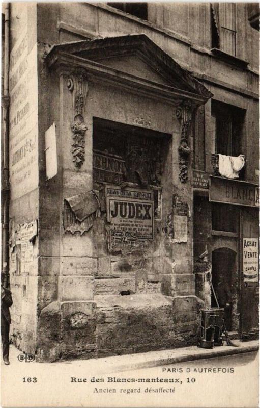 Carte postale ancienne Paris 4e - Rue des Blancs-manteaux, 10 à Paris 4e