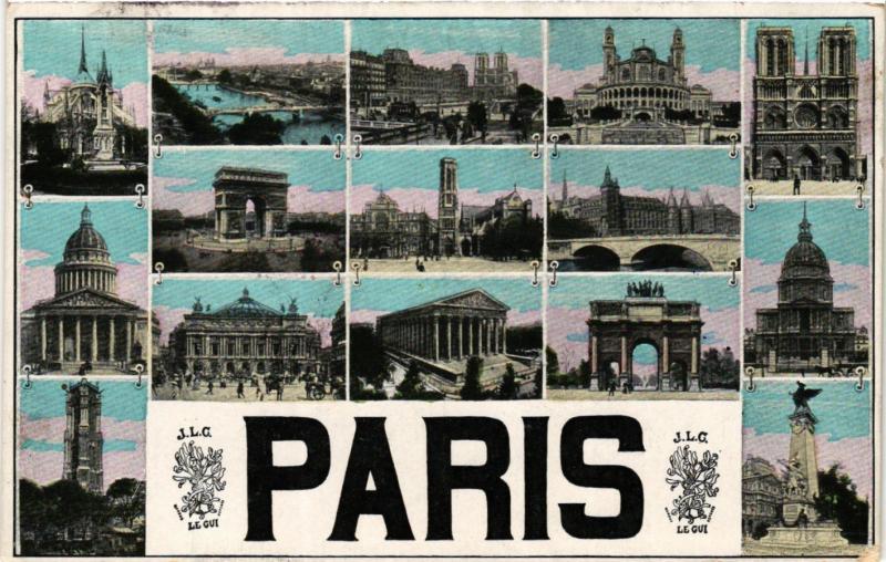 Carte postale ancienne Paris