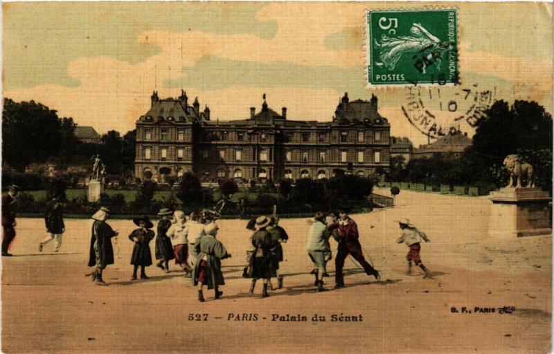 Carte postale ancienne Paris (1e) - Palais du Sénat à Paris 1er