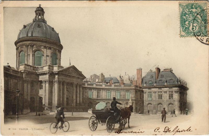 Carte postale ancienne Paris 6e - 116. L'Institut à Paris 6e
