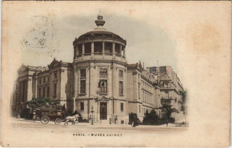 Carte postale ancienne Musée Guimet à Paris