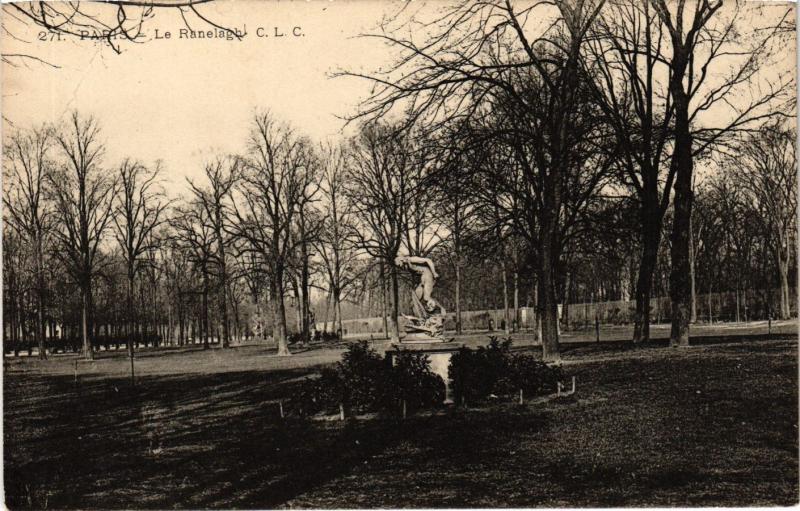 Carte postale ancienne Le Ranelagh à Paris 16e