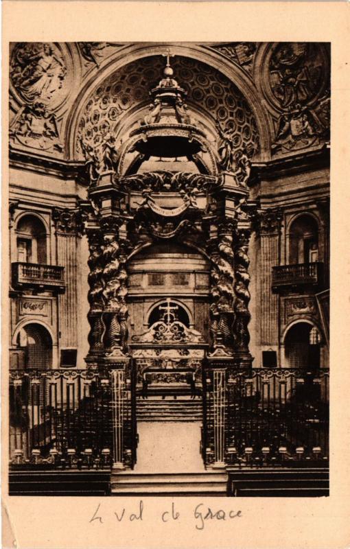 Carte postale ancienne Paris 5e-Intérieur de l'Eglise-Le Choeur à Paris 5e