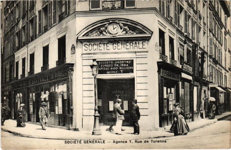 Carte postale ancienne Paris 3e - Rue de Turenne à Paris 3e