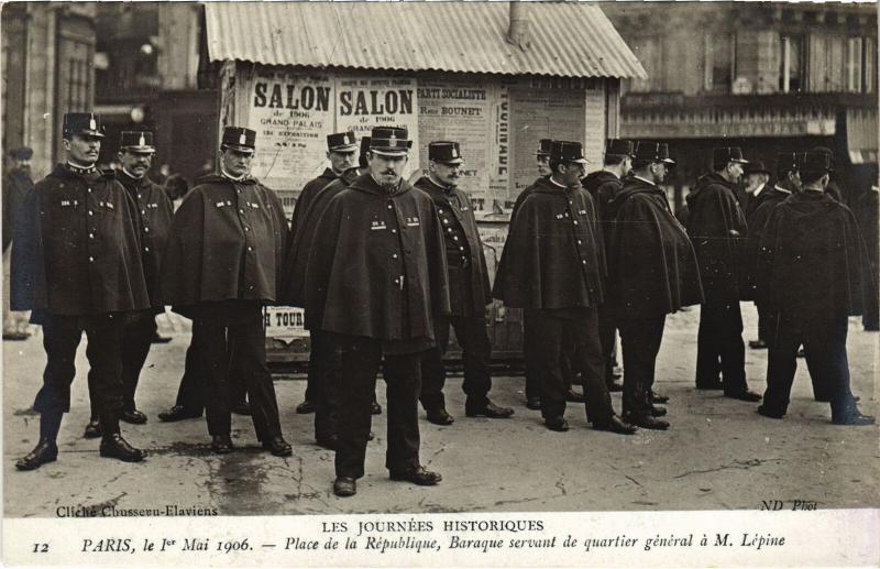 Carte postale ancienne Paris - Les Journées Historiques à Paris
