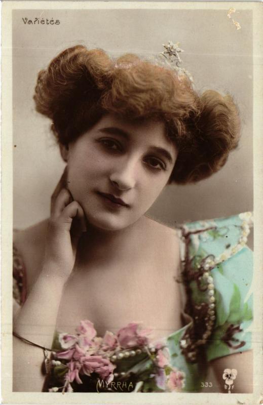 Carte postale ancienne Paris 2e-Myrrha à Paris 2e