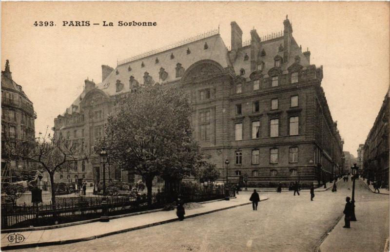 Carte postale ancienne Paris 5e-La Sorbonne à Paris 5e