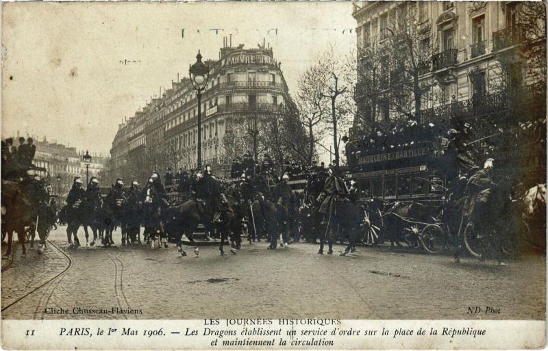 Carte postale ancienne Paris - Les Journées Historiques à Paris