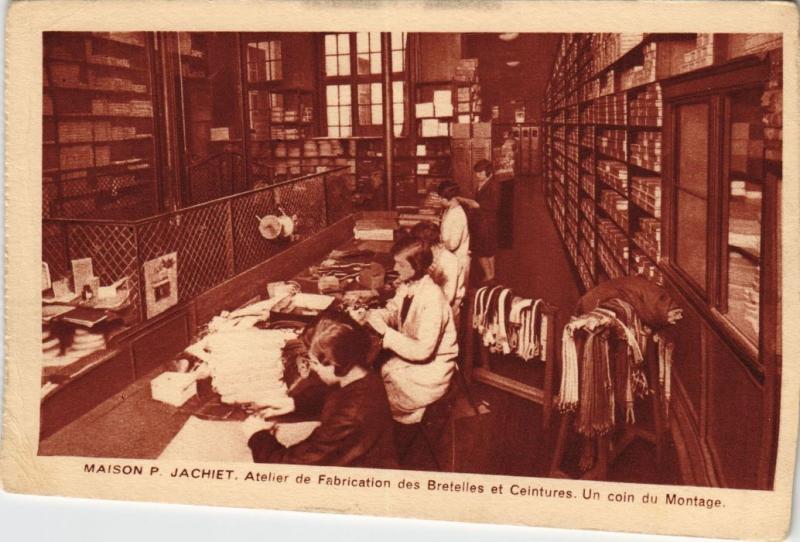 Carte postale ancienne Paris 3e - Maison P. Jachiet à Paris 3e