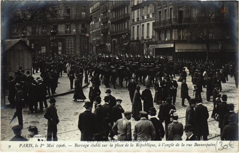 Carte postale ancienne Paris - Les Journées Historiques à Paris