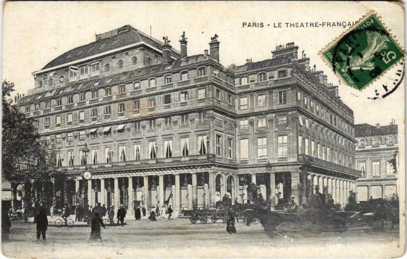 Carte postale ancienne Paris Théatre francais