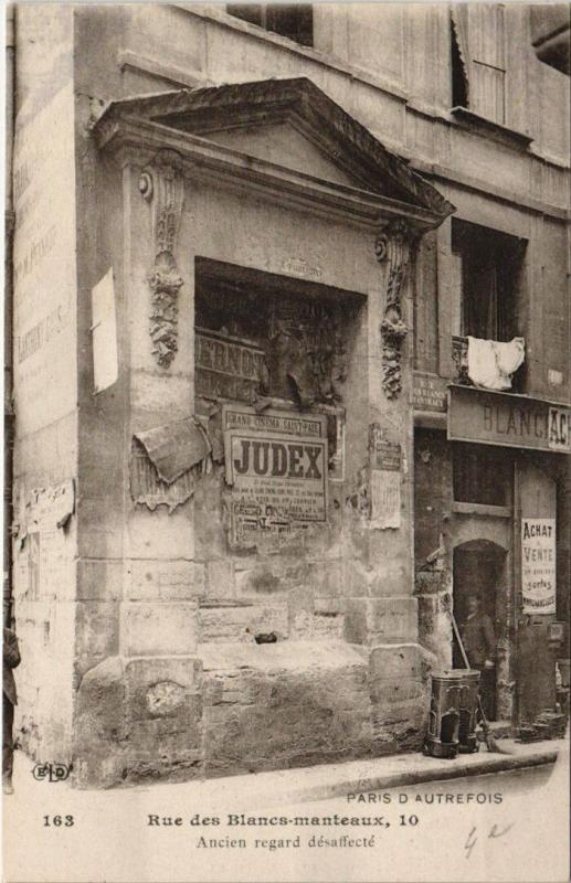 Carte postale ancienne Paris 4e - Rue des Blancs-marteaux à Paris 4e