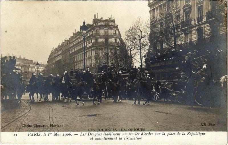 Carte postale ancienne Paris - Les Journées Historiques à Paris