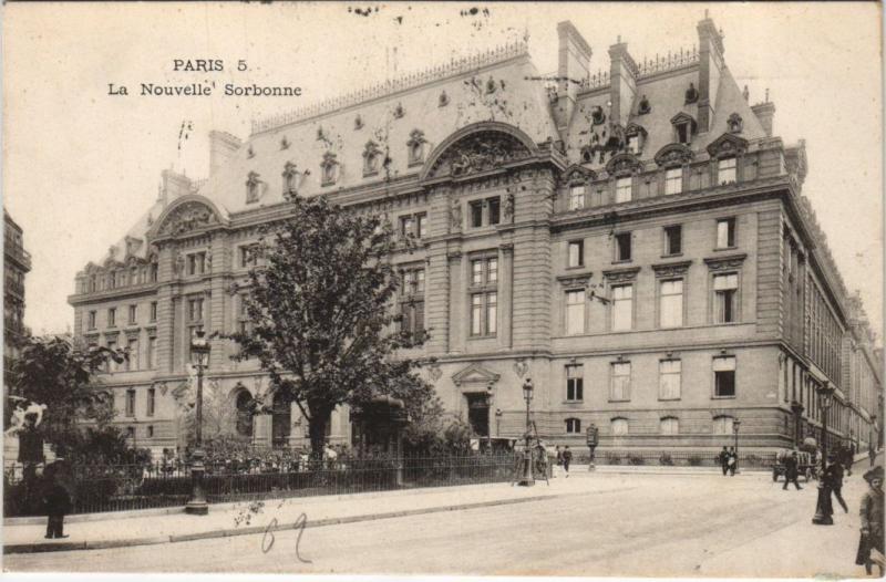 Carte postale ancienne Paris 5e Novelle Sorbonne à Paris 5e