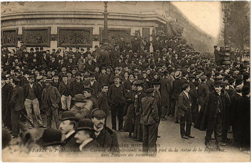 Carte postale ancienne Paris - Les Journées Historiques à Paris