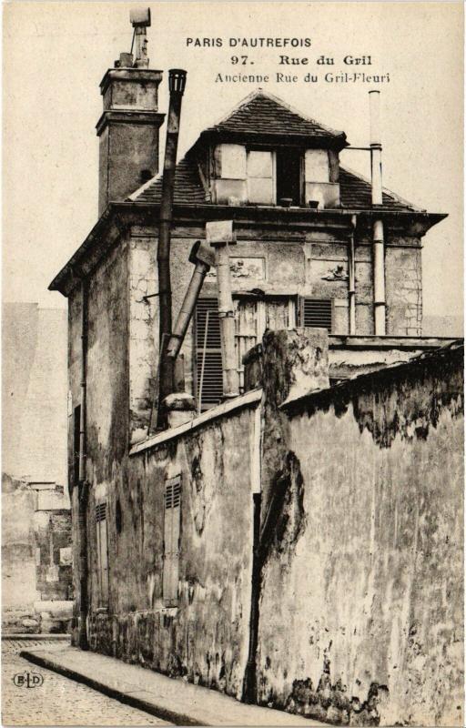 Carte postale ancienne Paris 5e - Rue du Gril à Paris 5e
