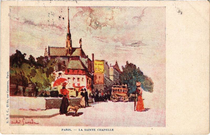 Carte postale ancienne Paris Sainte-Chapelle