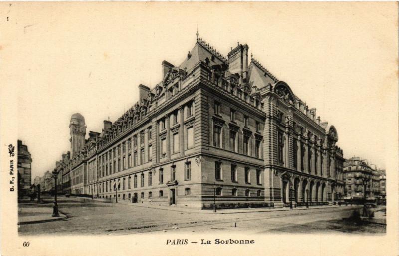 Carte postale ancienne Paris 5e-La Sorbonne à Paris 5e