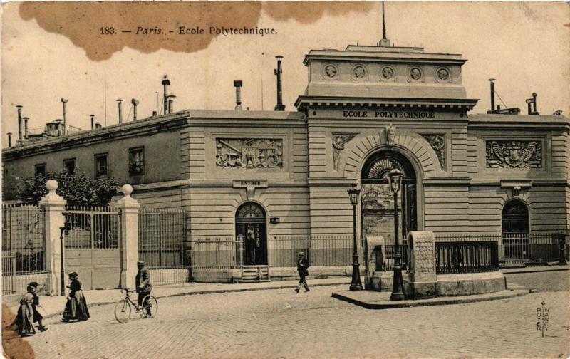Carte postale ancienne Paris 5e-Ecole Polytechnique à Paris 5e