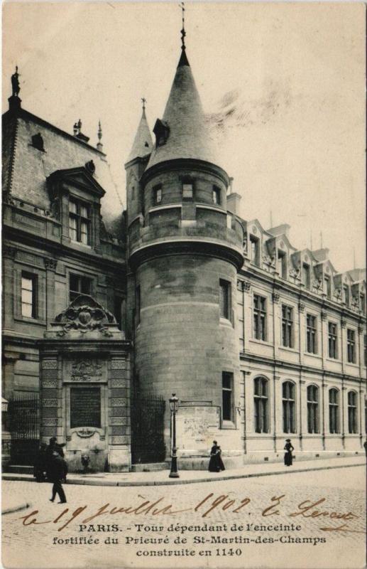Carte postale ancienne Paris 3e - Tour à Paris 3e