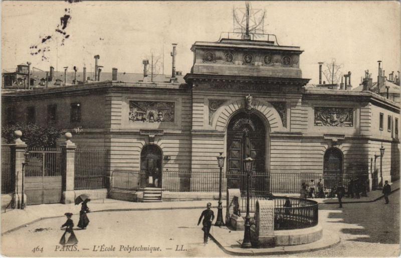 Carte postale ancienne Paris 5e Ecole Polytechnique à Paris 5e