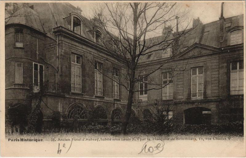 Carte postale ancienne Paris 3e - Paris Historique à Paris 3e