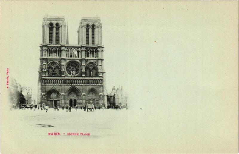 Carte postale ancienne Paris (1e) - Notre Dame de Paris à Paris 1er
