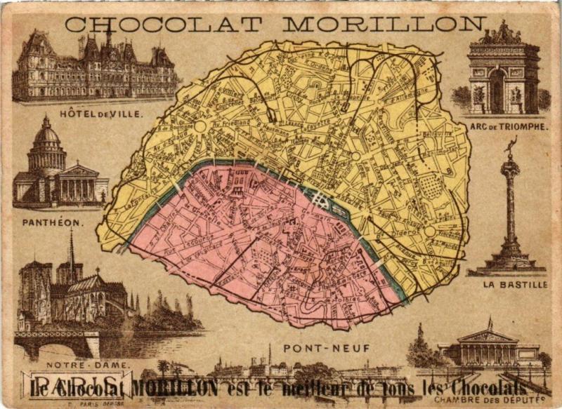 Carte postale ancienne Paris à Paris