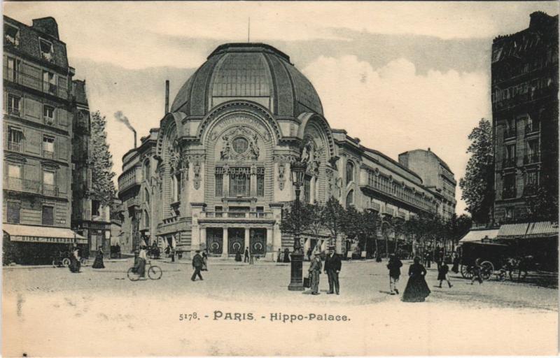 Carte postale ancienne Hippo-Palace à Paris 9e