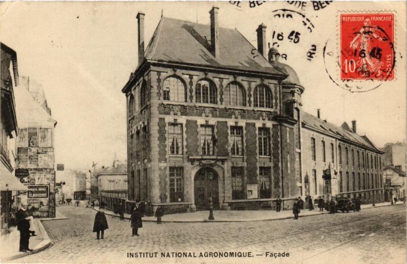 Carte postale ancienne Paris 5e-Institut National Argonomique à Paris 5e