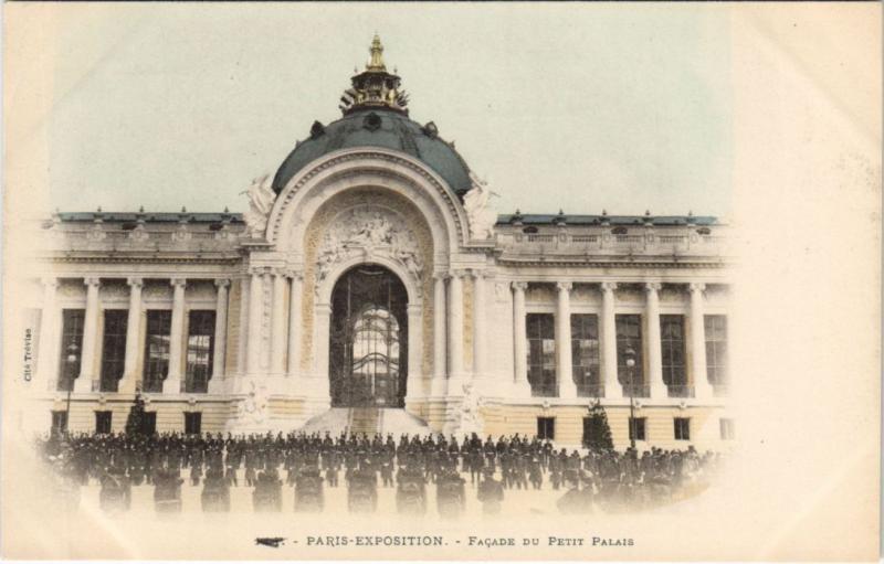 Carte postale ancienne Expo 1900 Paris Façade du Petit Palais